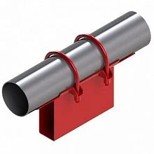 Опоры неподвижные хомутовые с корпусом Dн 57-377 мм ТС-670.00.00