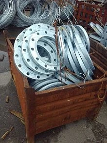 Фланцы оцинкованные плоские