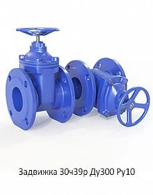 Задвижка 30ч39р Ду300 Ру10
