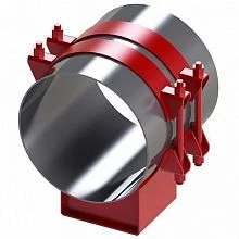 Опоры неподвижные бугельные с корпусом Dн 377-1420 мм ТС-671.00.00